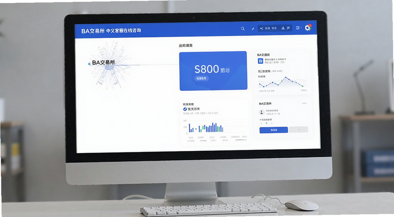 BA交易所中文客服在线咨询界面预览图