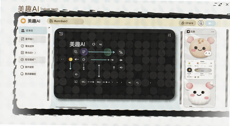 美趣AI操作界面预览图