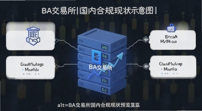 BA交易所国内合规现状示意图|alt=BA交易所国内合规现状预览图