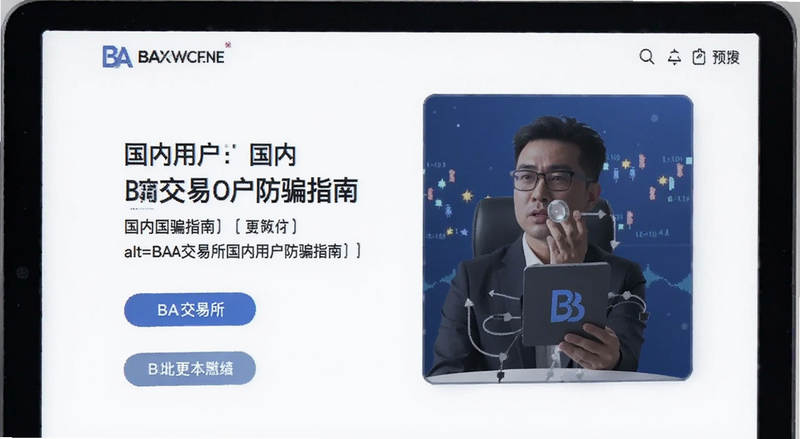 BA交易所国内用户防骗指南图|alt=BA交易所国内用户防骗指南预览图