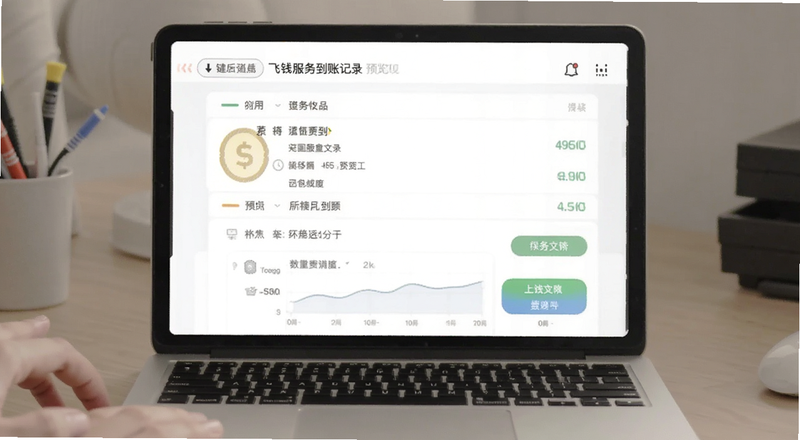 飞钱服务到账记录预览图