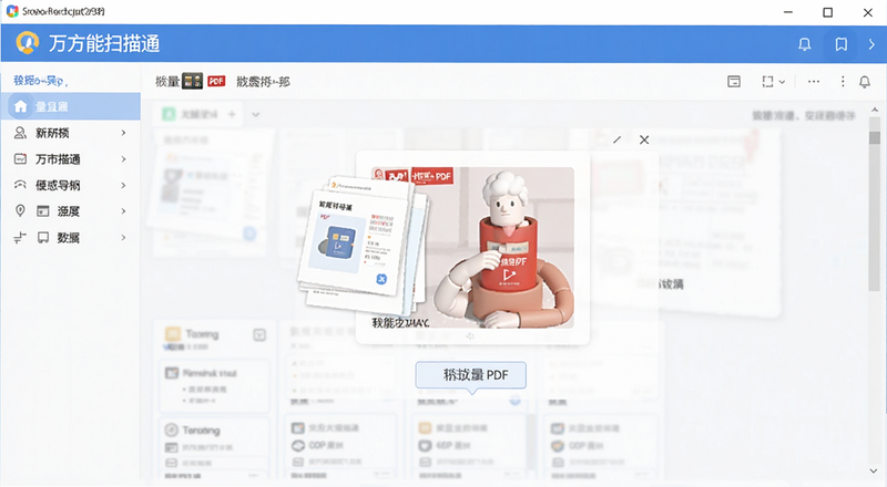 ����ɨ��ͨ��������PDF����Ԥ��ͼ