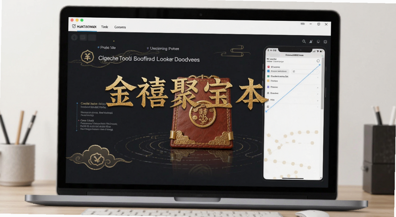金禧聚宝账本数据导出备份操作预览图