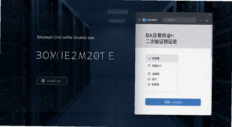 BA交易所安全设置二次验证页面预览图