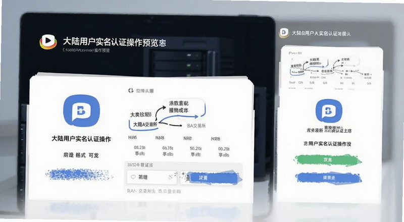 BA交易所大陆用户实名认证操作预览图