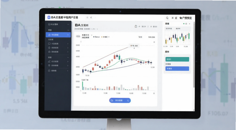BA交易所大陆用户交易界面操作预览图
