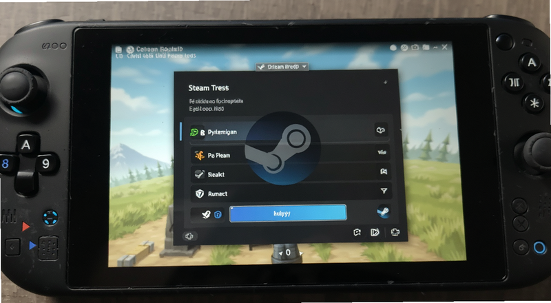 Steam掌机按键映射配置文件同步界面预览图