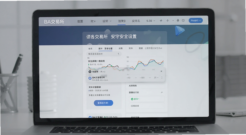 BA交易所安全设置页面预览图