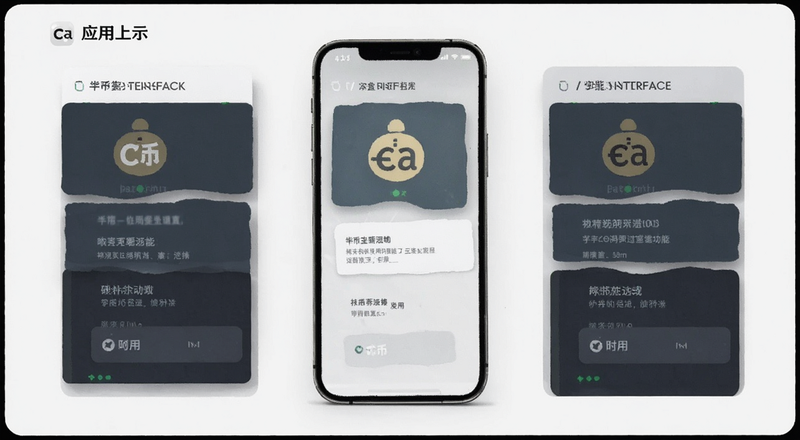 币a应用主界面功能布局展示图