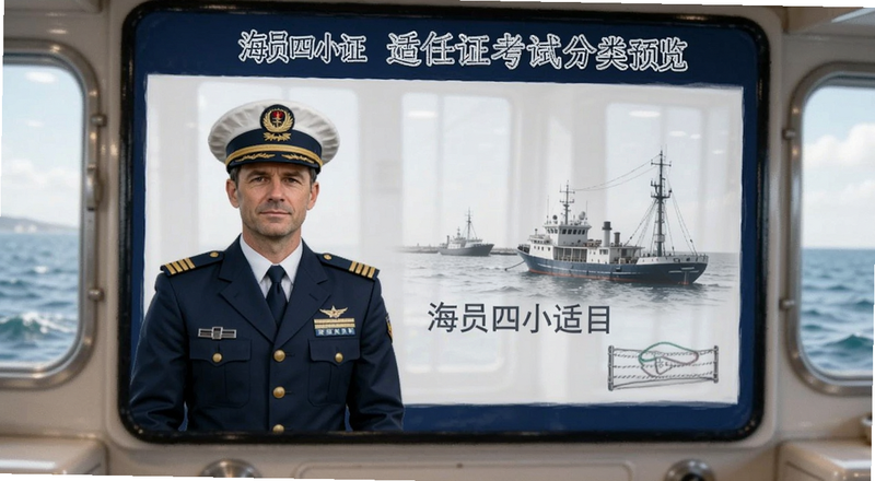 海员四小证适任证考试科目分类预览图