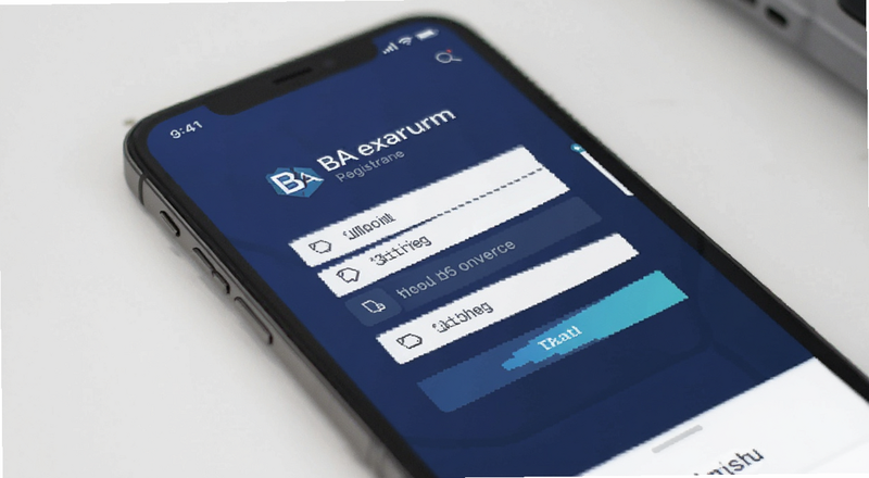 BA交易所注册页面手机端界面预览图