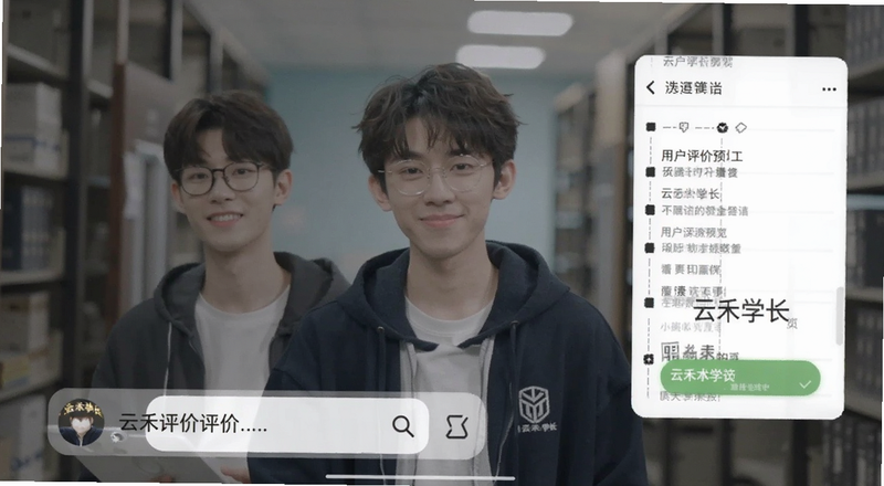 云禾学长用户评价反馈截图预览图