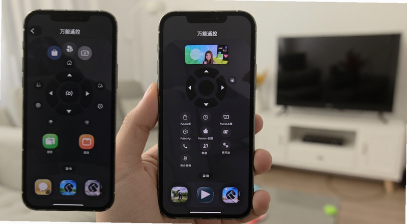 手机万能遥控App配对界面截图