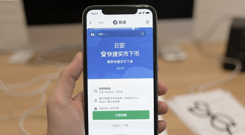 B安快捷买币下单页面预览图