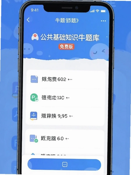 公共基础知识牛题库 免费版刷题界面截图