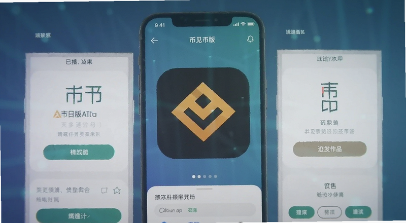 币安正版App首页界面与功能入口预览图