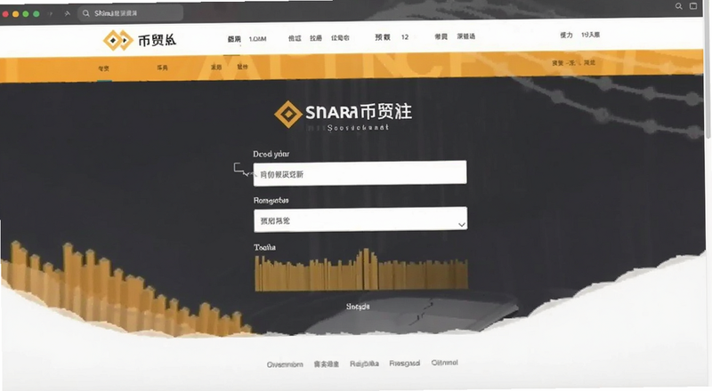 币安中文版注册页面填写信息预览图