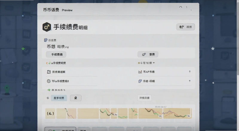 币a手续费明细页面预览图