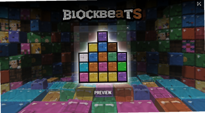 节奏方块blockbeats曲包选择界面预览图
