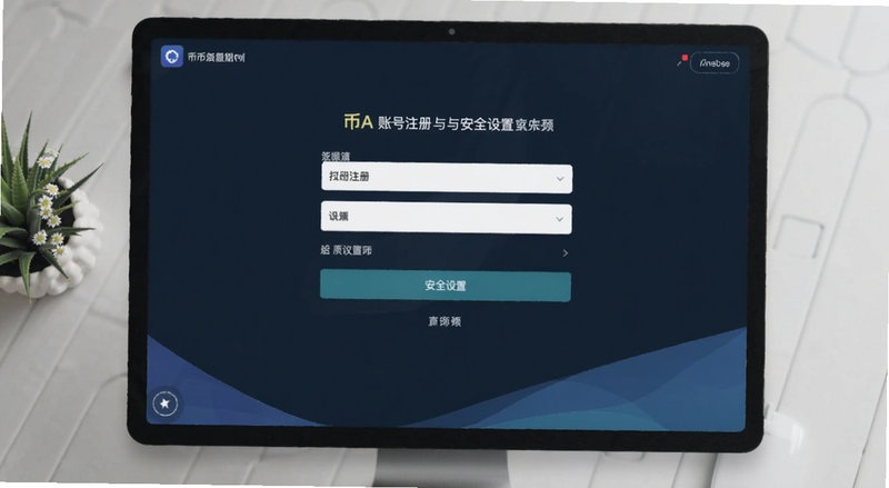 币A账号注册与安全设置界面预览图