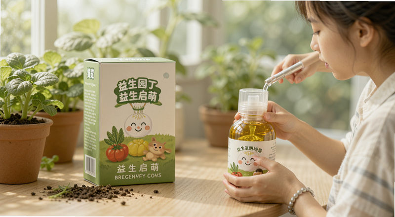 益生园丁益生启萌日常服用场景预览图