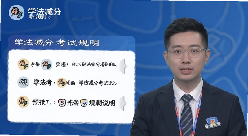 学法减分考试规则说明预览图