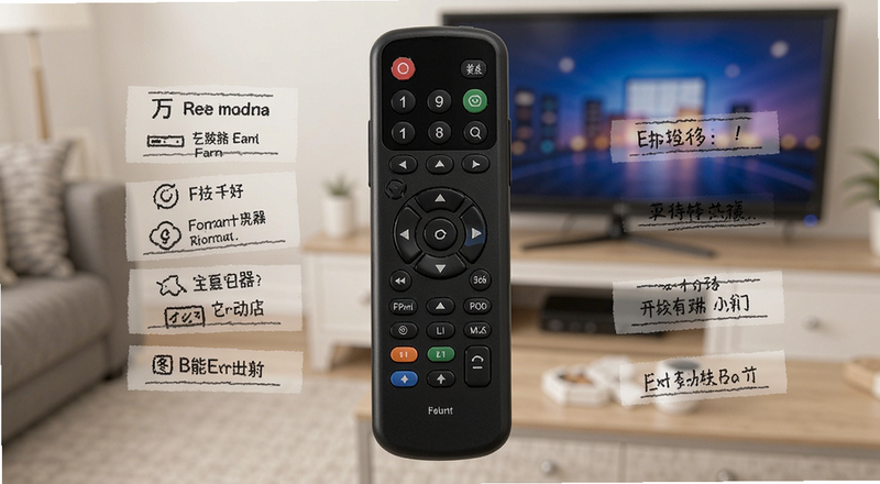 万能遥控器按键功能说明图