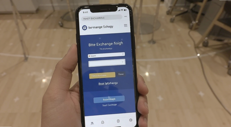 b安交易所注册页面手机端操作截图