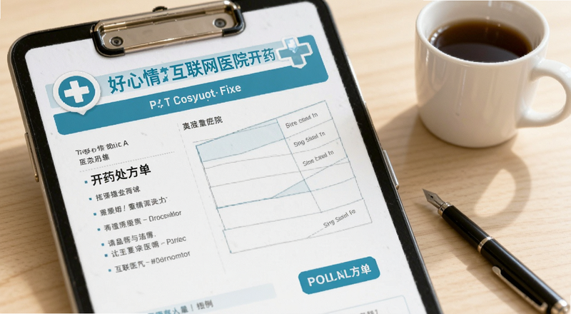 好心情互联网医院开药处方单示例