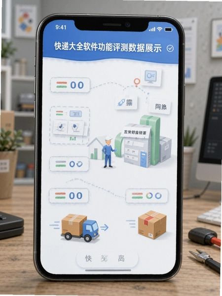 快递大全软件功能评测数据展示图