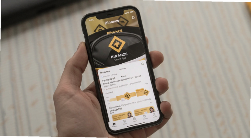 币安Binance手机App首页界面展示图