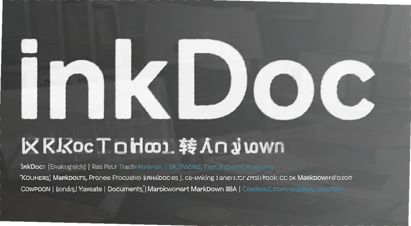InkDoc��ô���ĵ�ת��Markdown InkDocתMarkdownЧ������