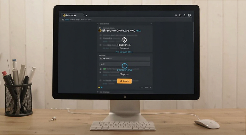 Binance��½ע����֤���̽���Ԥ��ͼ