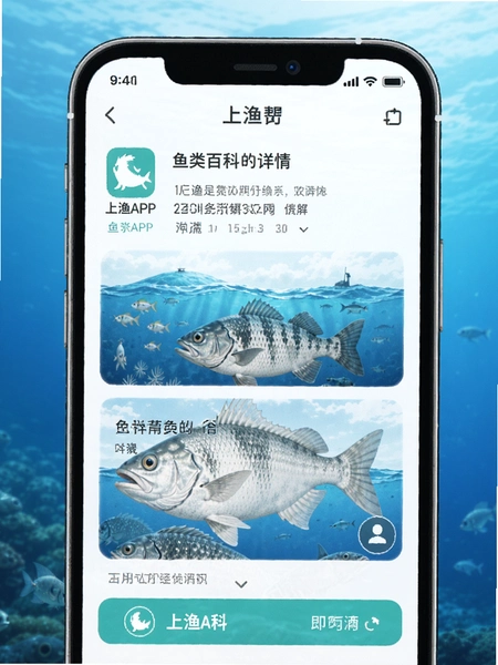 上渔APP鱼类百科详情页