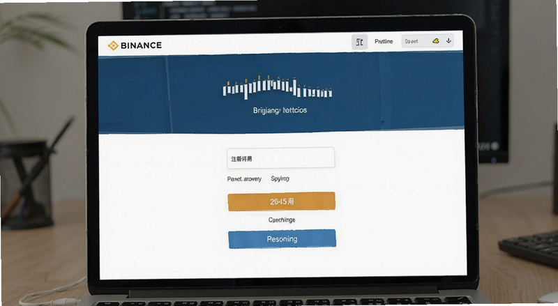 Binance����ע��ҳ���������Ԥ��ͼ