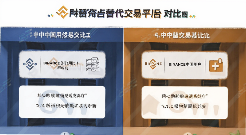Binance�й��û��������ƽ̨�Ա���ͼ