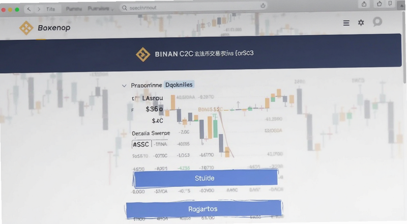 币安C2C法币交易商家选择页面预览图