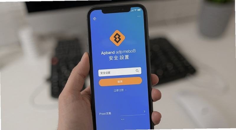 币安App注册和安全设置页面预览图