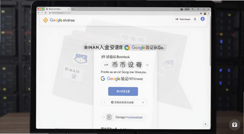 币安入金安全设置与谷歌验证页面预览图