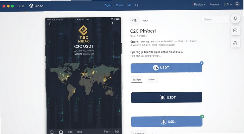 币安C2C卖出USDT操作界面预览图
