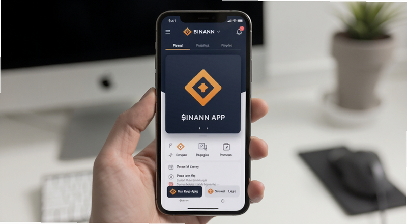 币安APP首页界面预览图