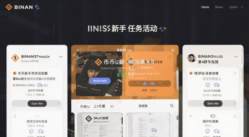 币安新手任务活动页面预览图
