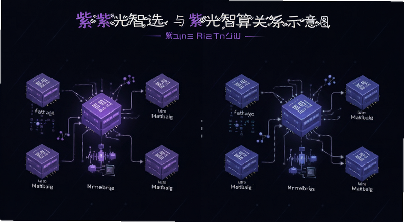 紫光智选与紫光智算关系示意图