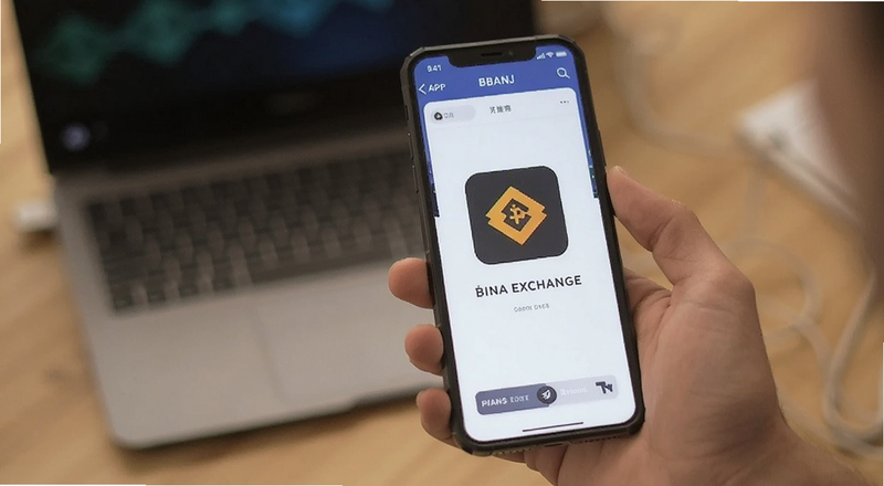 币安交易所APP手机界面展示图