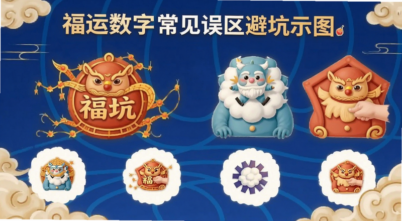 福运数字常见误区避坑示意图