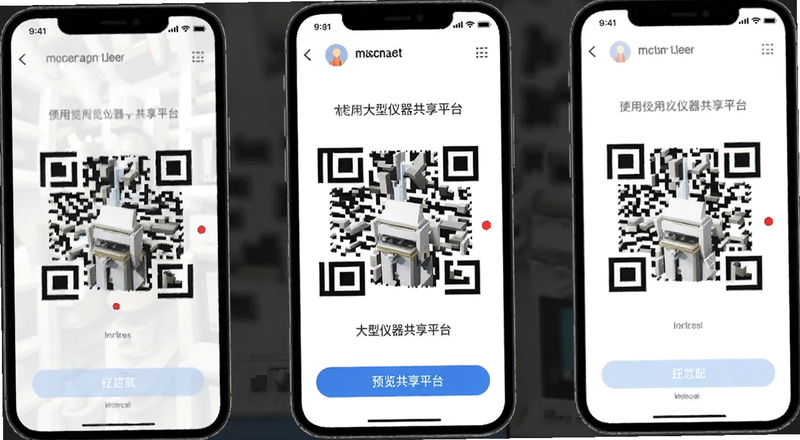 移动端扫码使用大型仪器共享平台预览图