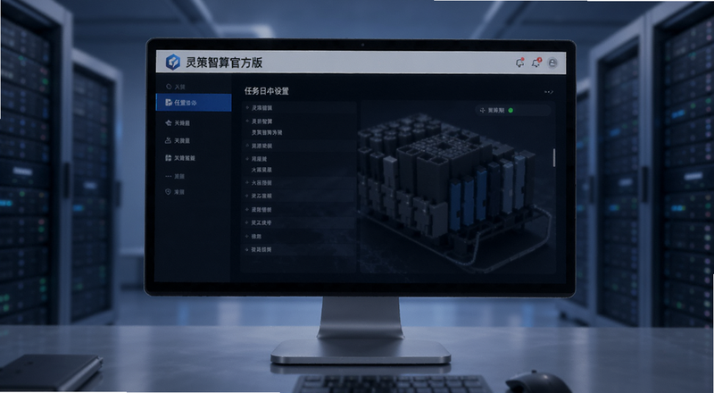 灵策智算官方版任务日志设置界面预览图