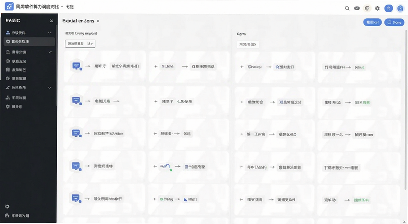 同类软件算力调度对比界面预览图