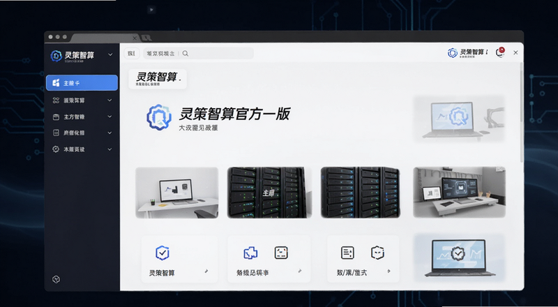 灵策智算官方版主界面预览图