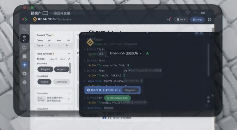 币安P2P国内交易操作界面预览图